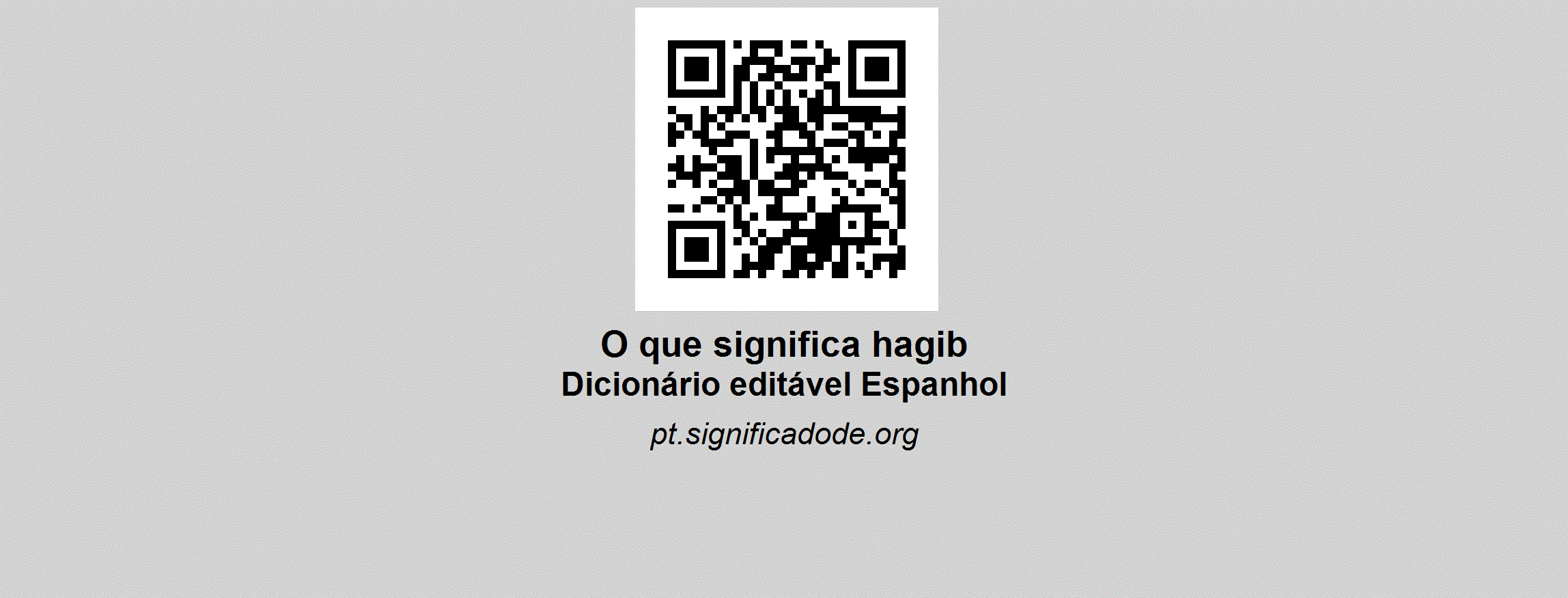 HAGIB - Espanhol, dicionário colaborativo